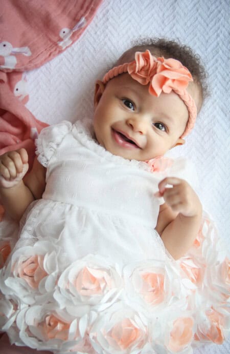 Three Months Old Baby Cakes Harmony | Grandbaby Cakes