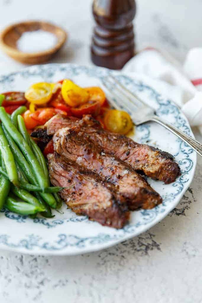 Grilled Ribeye Steak Recipe With Tequila Barbecue Glaze 