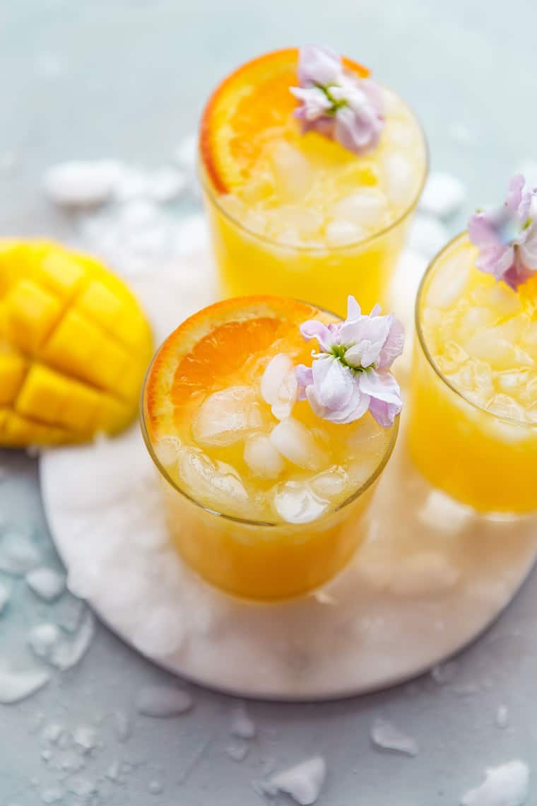 Mango Citrus Fruit Punch Recipe - Grandbaby Cakes