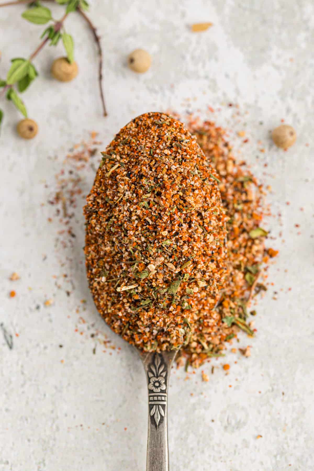 Looking for seasoning or spice mix with no salt? Try this homemade spicy  cajun season…