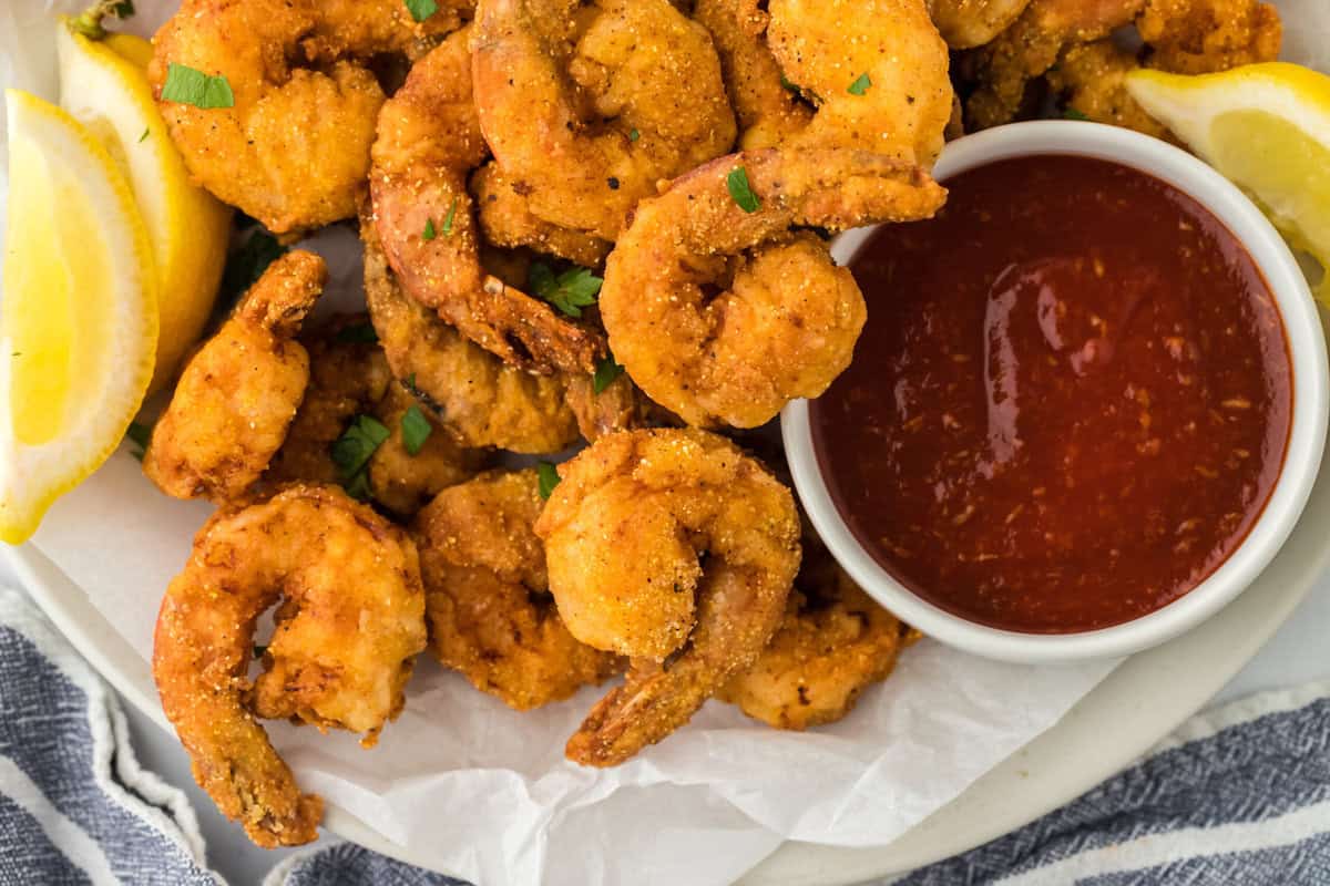 The Crispiest Southern Fried Shrimp - Grandbaby Cakes Recipe