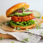 Mango Jerk Salmon Burgers Recipe | Grandbaby Cakes