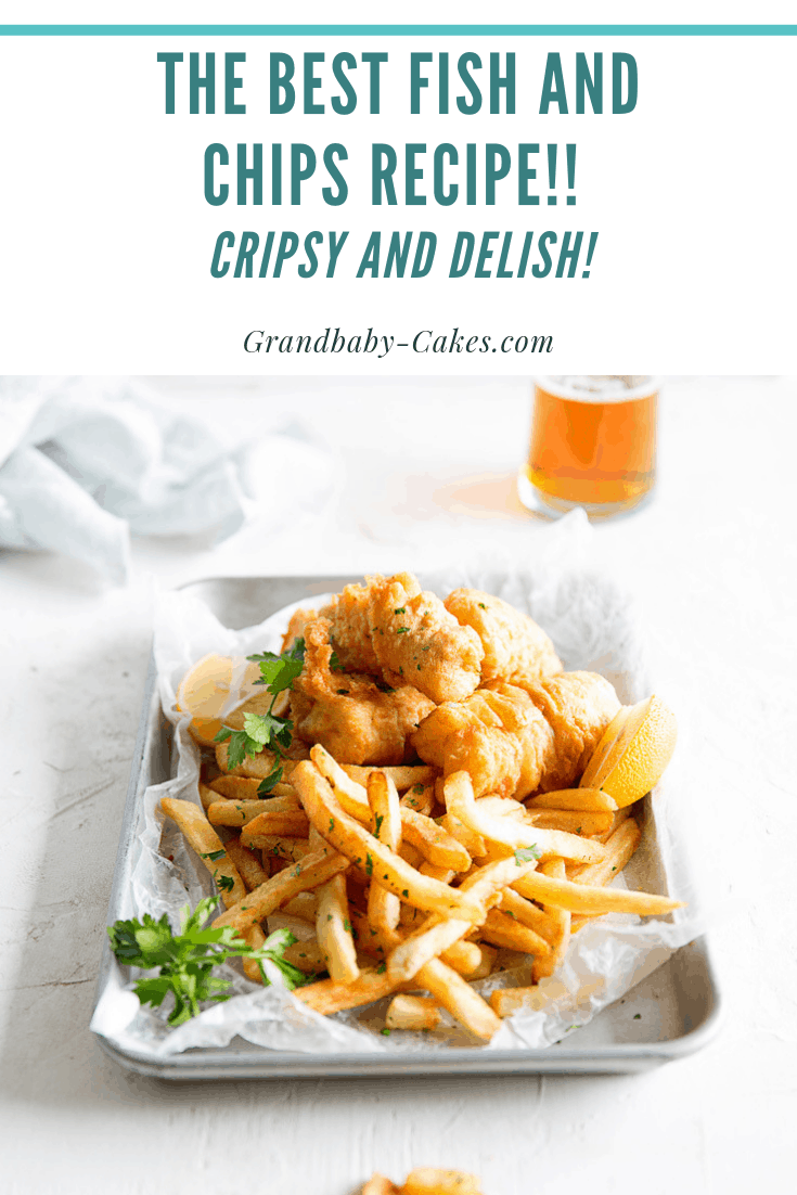 THE BEST Fish and Chips Recipe ONLINE (How to Make Fish and Chips)