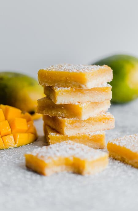 Mango Lemon Bars Recipe | Grandbaby Cakes