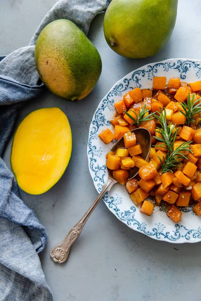 Mango Roasted Butternut Squash Recipe - Grandbaby Cakes