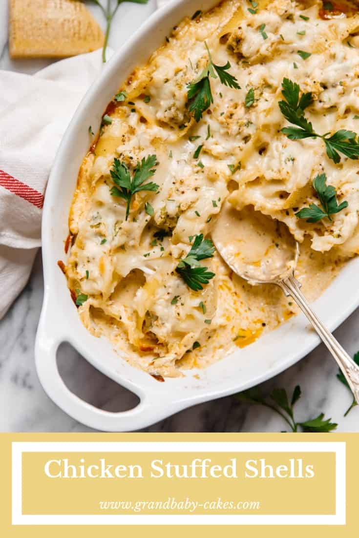 Chicken Stuffed Shells Recipe - Flavorful chicken and broccoli are stuffed inside of tender pasta shells and smothered with cheese and a decadent cajun cream sauce. Next level! #pasta #chicken Chicken Stuffed Shells Recipe - Flavorful chicken and broccoli are stuffed inside of tender pasta shells and smothered with cheese and a decadent cajun cream sauce. Next level! #pasta #chicken