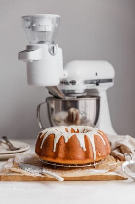 sweet potato coffee cake low2 277x416 - Sweet Potato Sour Cream Coffee Cake Recipe (Video!)