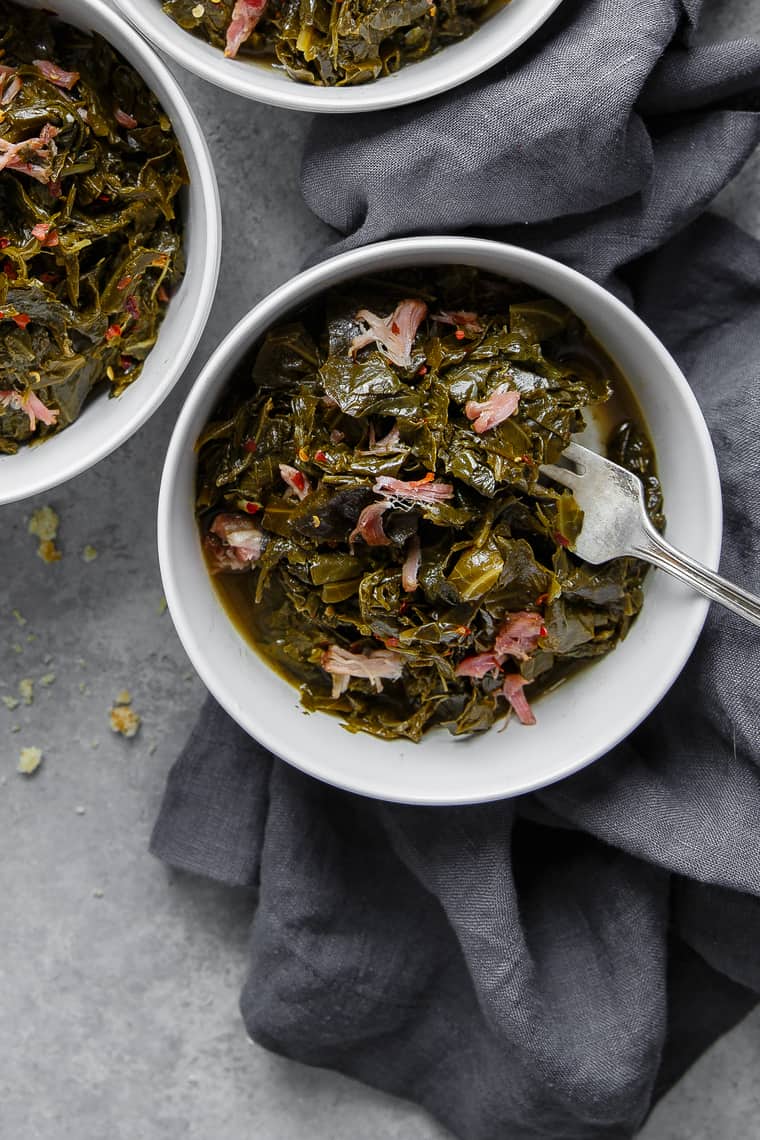 How To Make Southern Collard Greens - Grandbaby Cakes