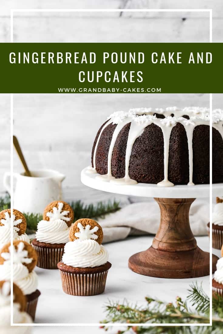 Gingerbread Bundt Cake Grandbaby Cakes