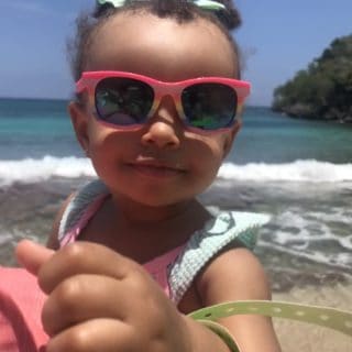Harmony smiling in Ocho Rios 320x320 - Cruising with a Toddler