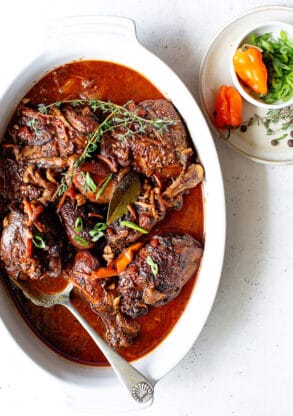 The BEST Authentic Jamaican Brown Stew Chicken! - Grandbaby Cakes