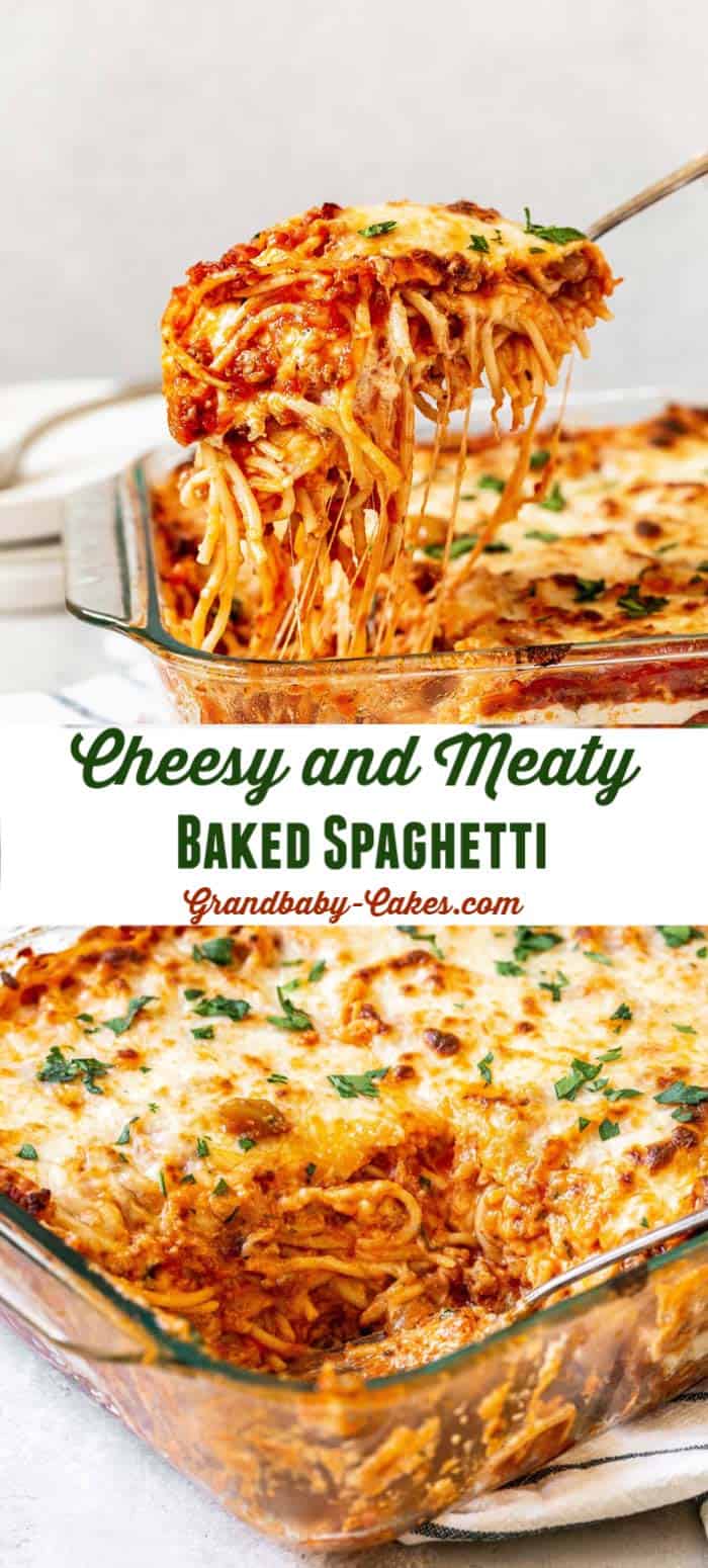 Baked Spaghetti Grandbaby Cakes