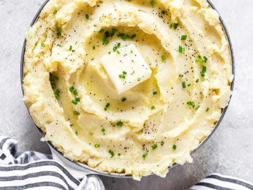 Garlic Mashed Potatoes Recipe Creamy Garlicky Buttery Grandbaby Cakes