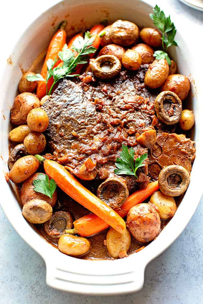 Classic Pot Roast Recipe - Grandbaby Cakes