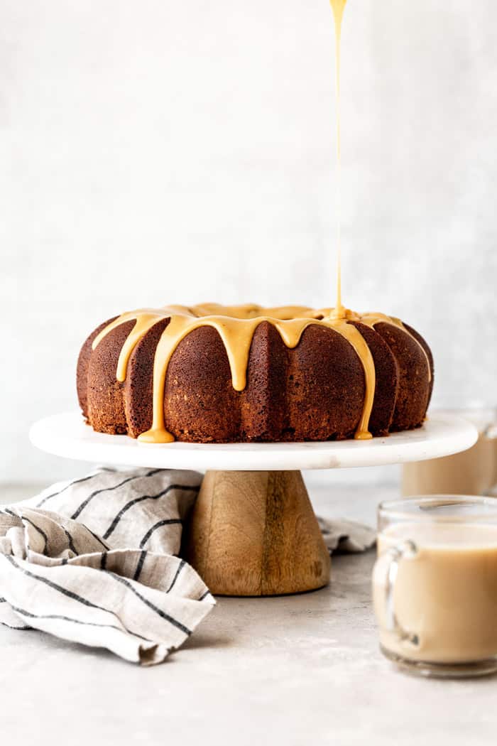 Baileys Dark Chocolate Bundt Cake - Browned Butter Blondie