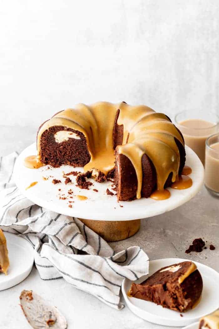 Baileys Chocolate Bundt Cake Recipe With Cream Cheese Filling Grandbaby Cakes