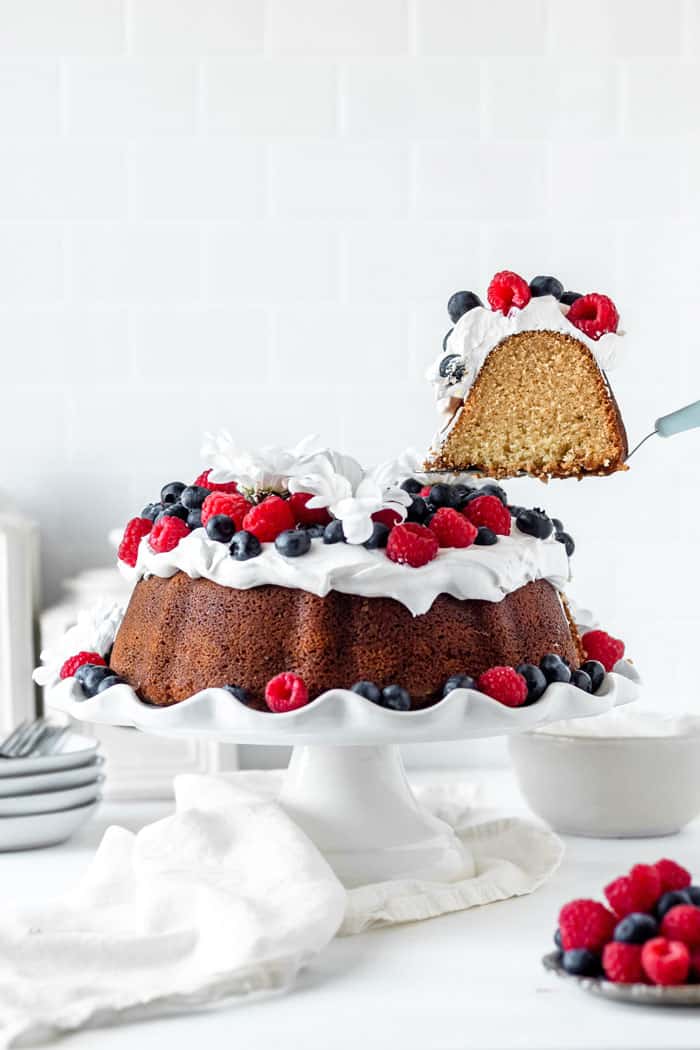 bourbon butter pound cake » Hummingbird High