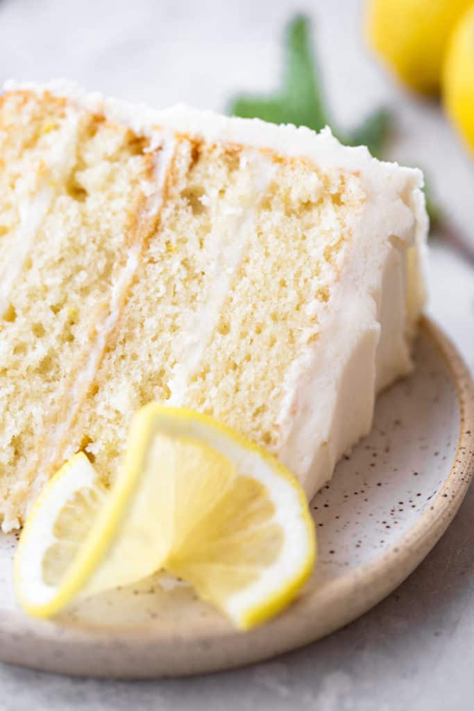 Lemon Layer Cake - Grandbaby Cakes