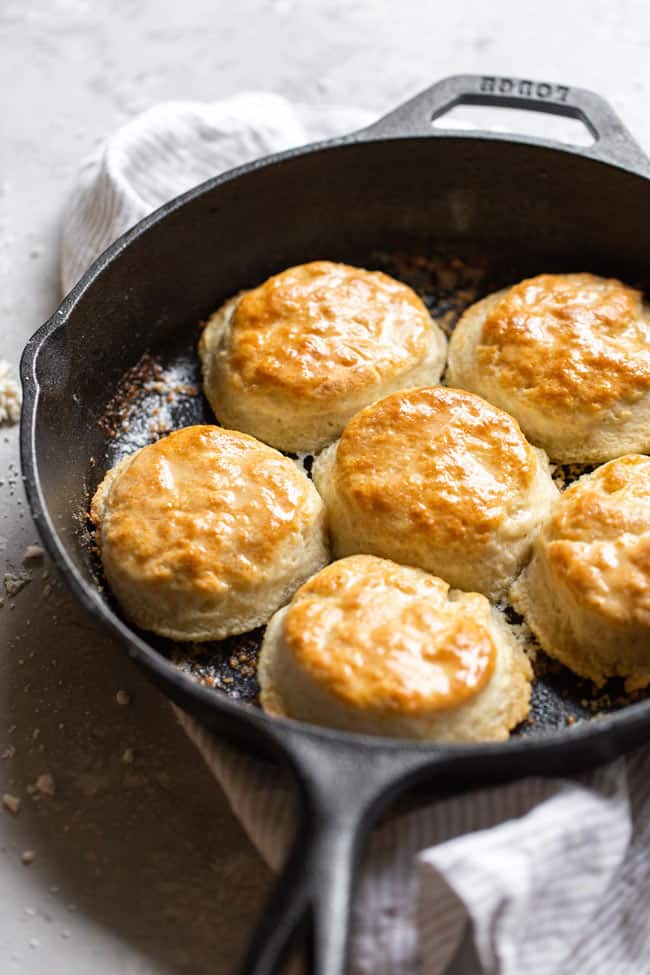 Cast Iron Skillet Biscuits