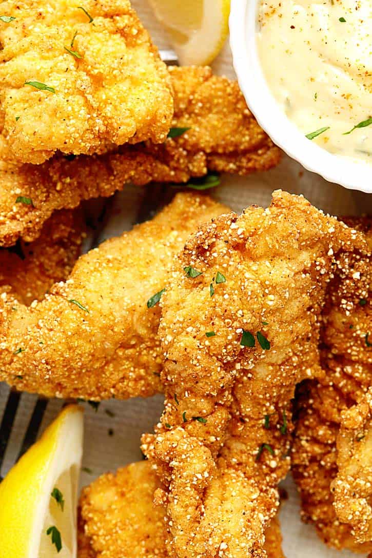 Fried Catfish Grandbaby Cakes