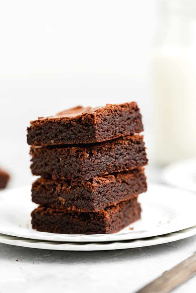 The Ultimate Fudgy Chewy Brownies (The BEST!) - Grandbaby Cakes