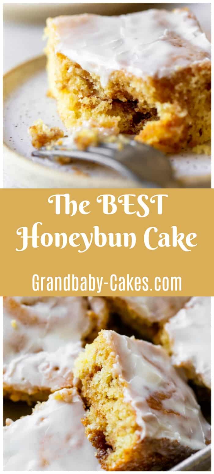 Gooey Honey Bun Cake (MeltInYourMouth) Grandbaby Cakes