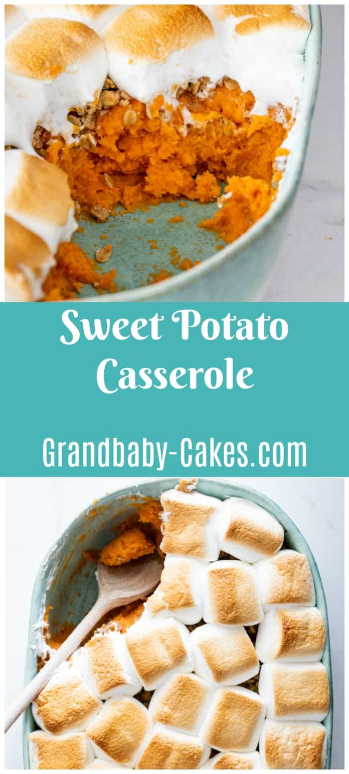 Southern Sweet Potato Casserole - Grandbaby Cakes