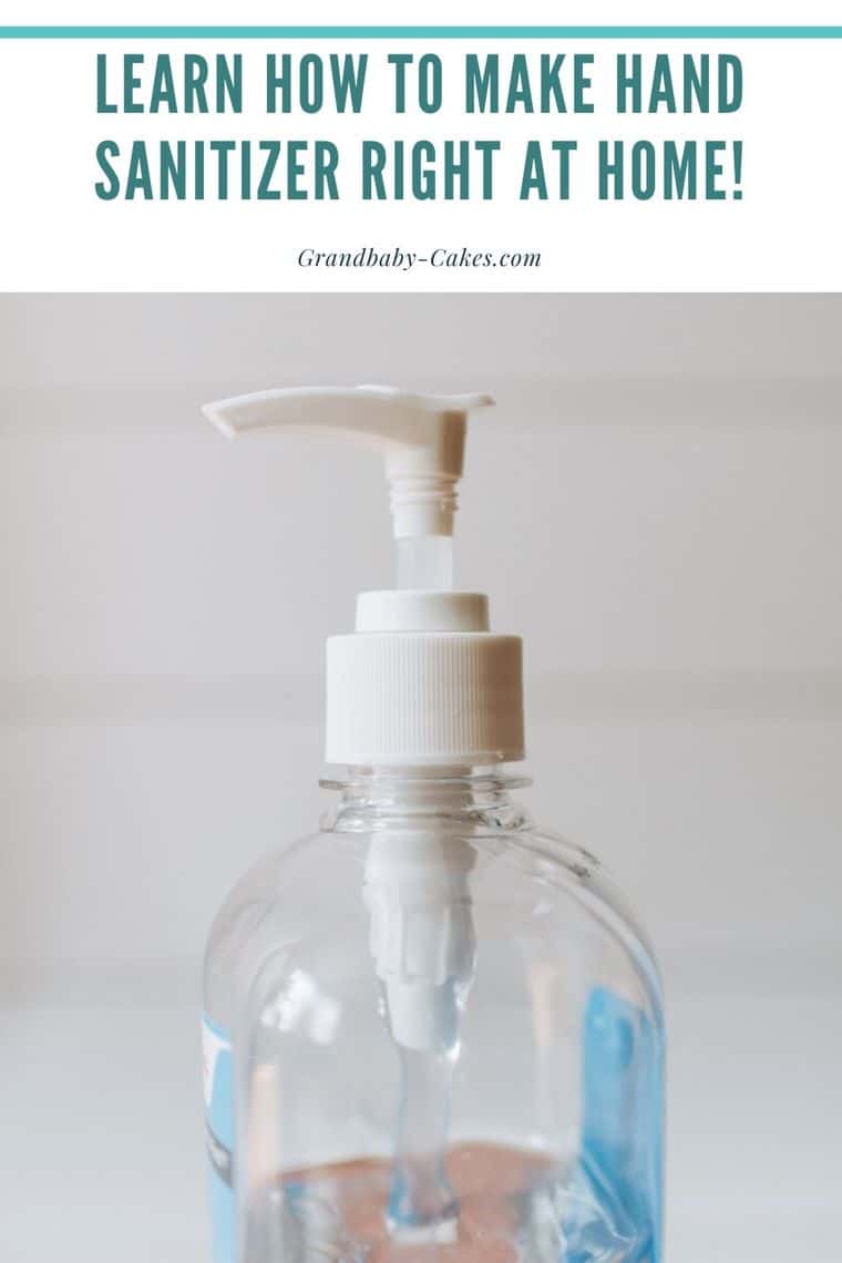 How To Make Hand Sanitizer Grandbaby Cakes