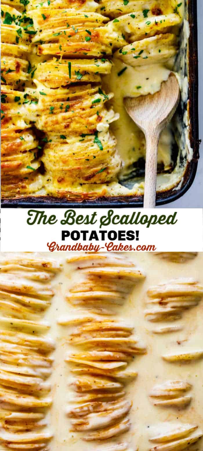 Ultimate Cheesy Scalloped Potatoes recipe