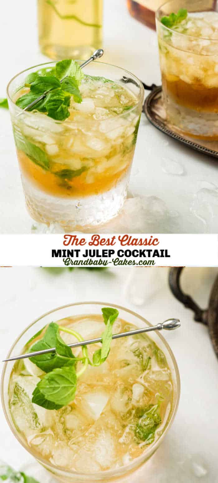 Mint Julep Recipe - Grandbaby Cakes
