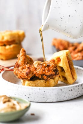 Chicken And Waffle Sliders 2low 277x416 - Chicken and Waffle Sliders