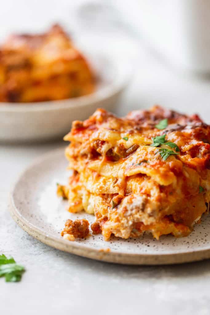 Classic Lasagna Recipe - Grandbaby Cakes