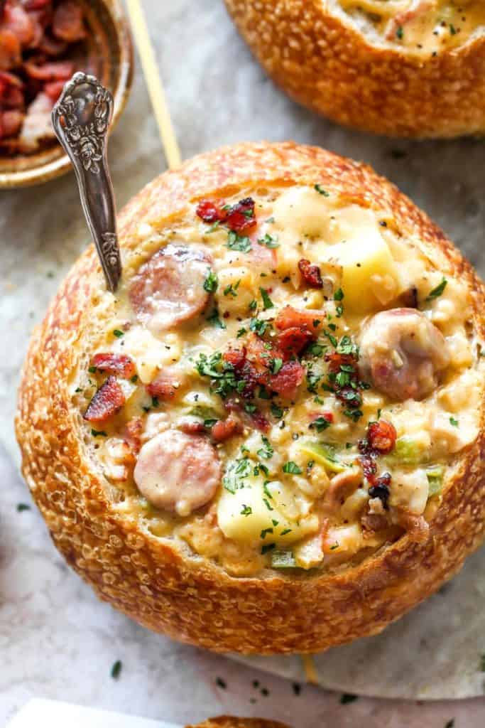 Cajun Clam Chowder Grandbaby Cakes