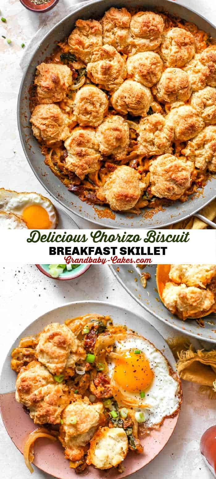 Chorizo Breakfast Skillet - Grandbaby Cakes
