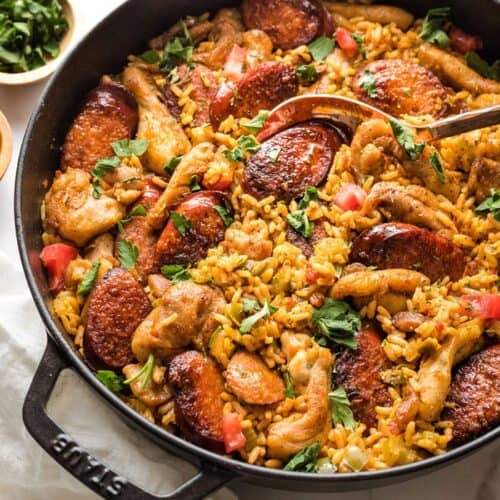 Dutch Oven Jambalaya from Famous Cajun Chef Paul Prudhomme