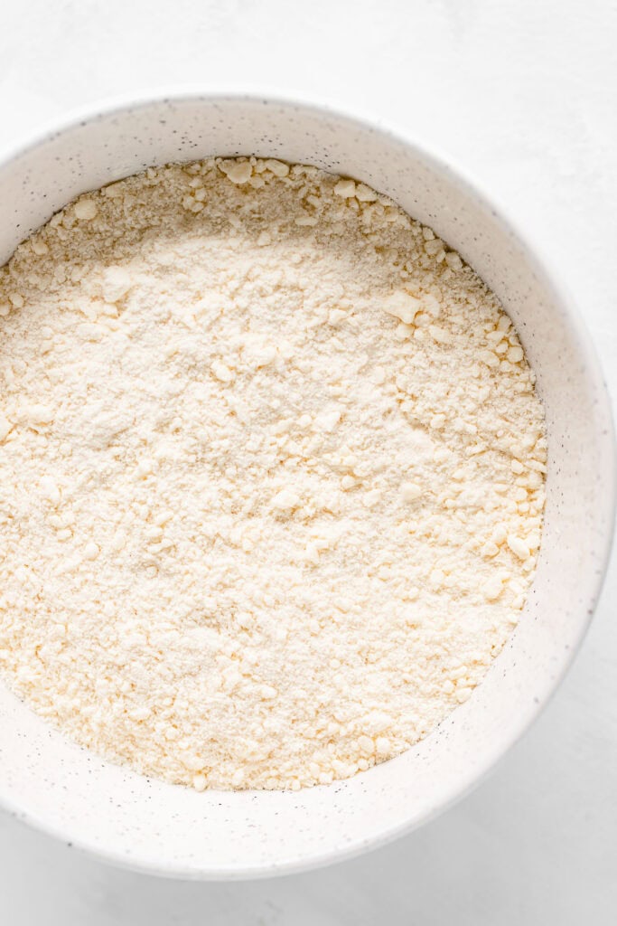 Dough for hand pies being whisked together