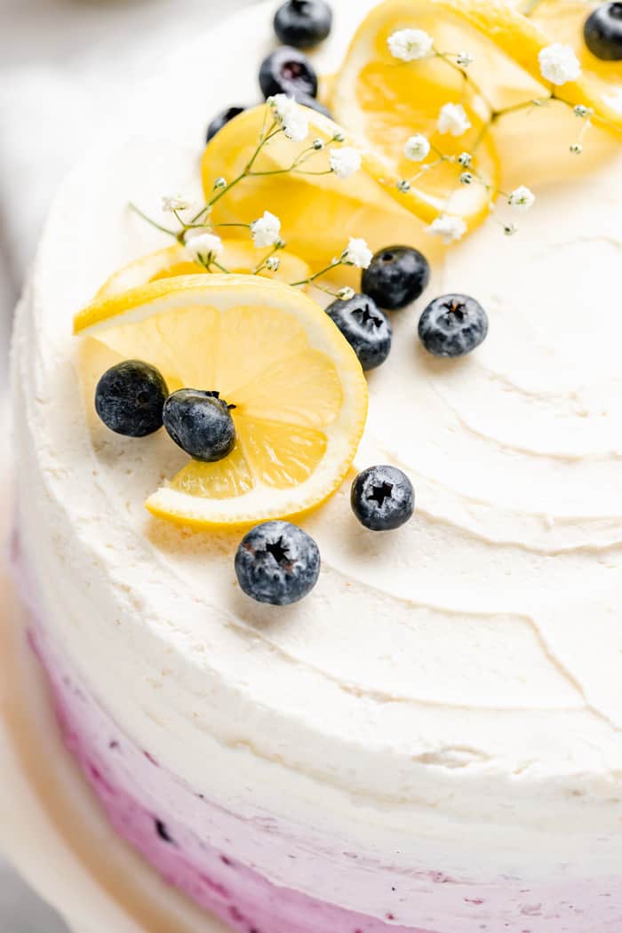 Blueberry Orange Bundt Cake - Grandbaby Cakes