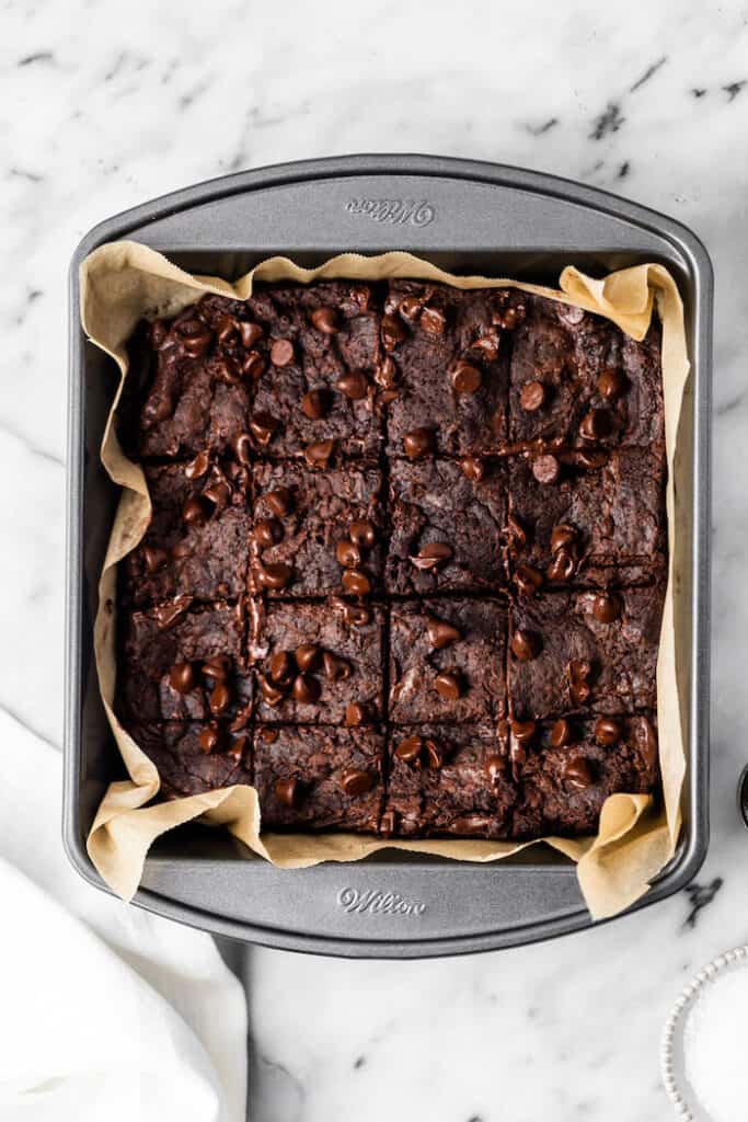 Gluten Free Brownies (Vegan Brownies Too!) Grandbaby Cakes