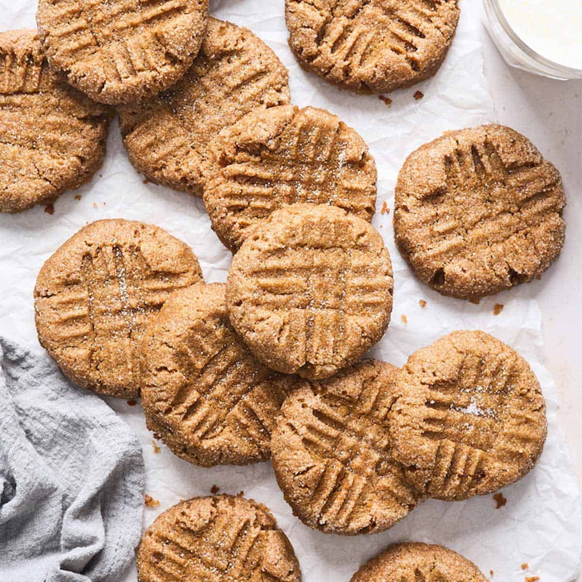 Easy Peanut Butter Cookies - Welcome To Nana's