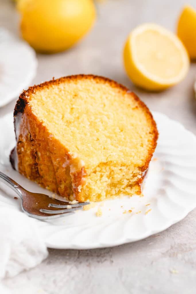 Meyer Lemon Olive Oil Cake - Grandbaby Cakes