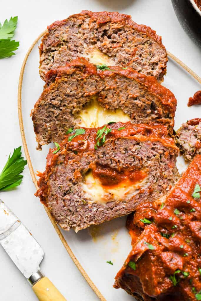 Pizza Meatloaf Grandbaby Cakes