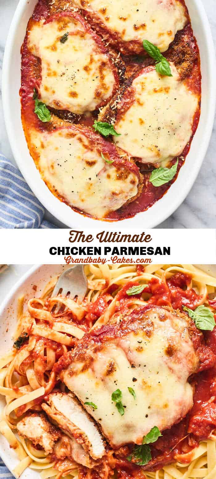 Chicken Parmesan - Grandbaby Cakes