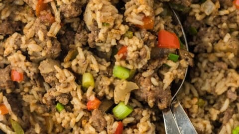 Authentic Louisiana Dirty Rice - Grandbaby Cakes