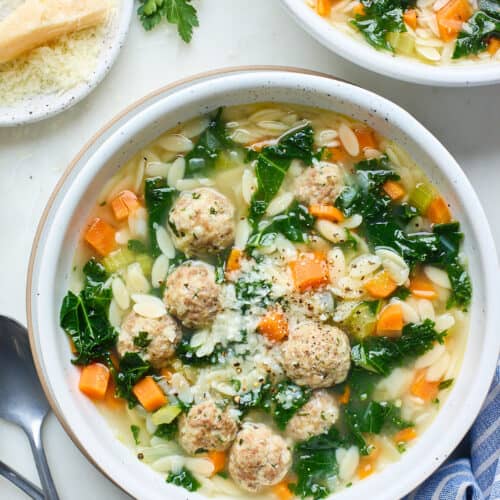 Italian Wedding Soup - Grandbaby Cakes