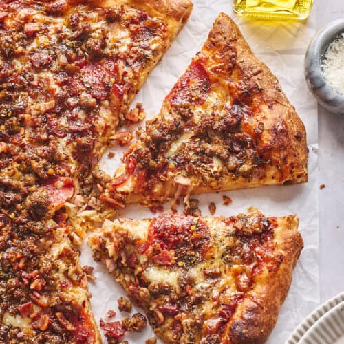 The Meats Pizza Delivery Near Me - Best Meat Lovers Pizza Toppings