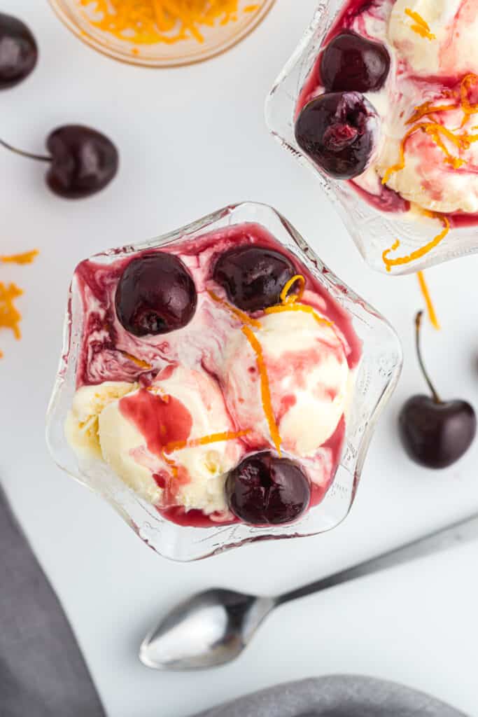 Cherries Jubilee Grandbaby Cakes