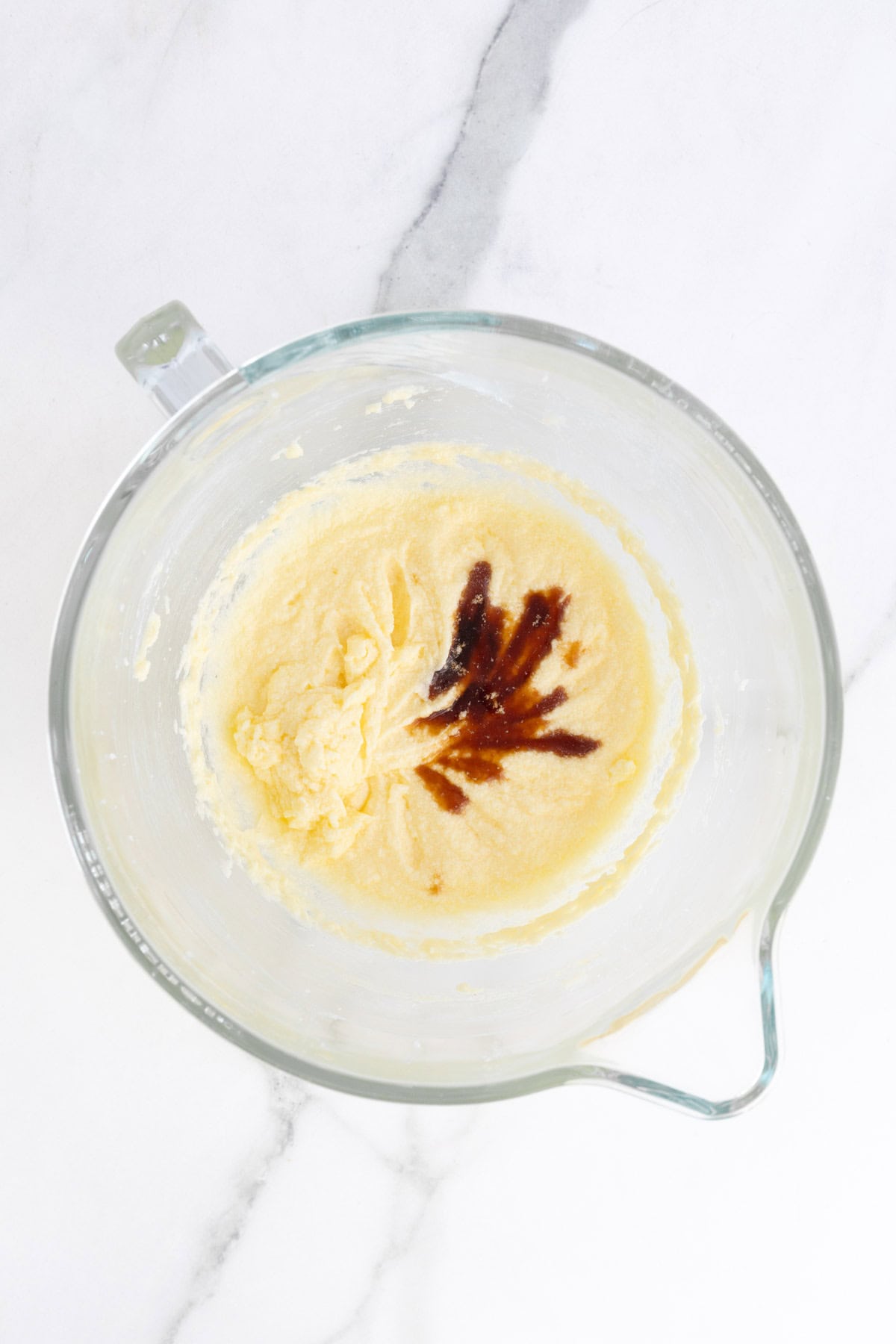 Vanilla added to batter