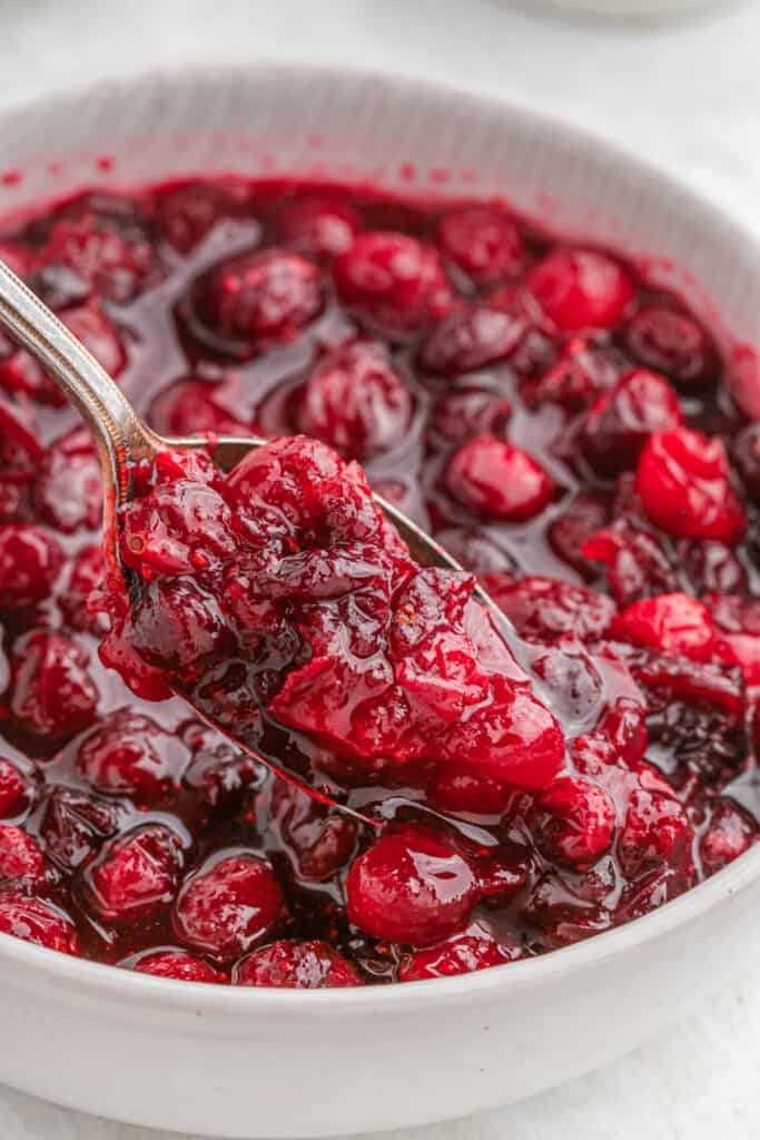 Homemade Cranberry Sauce (Way Better Than the Can) - Grandbaby Cakes