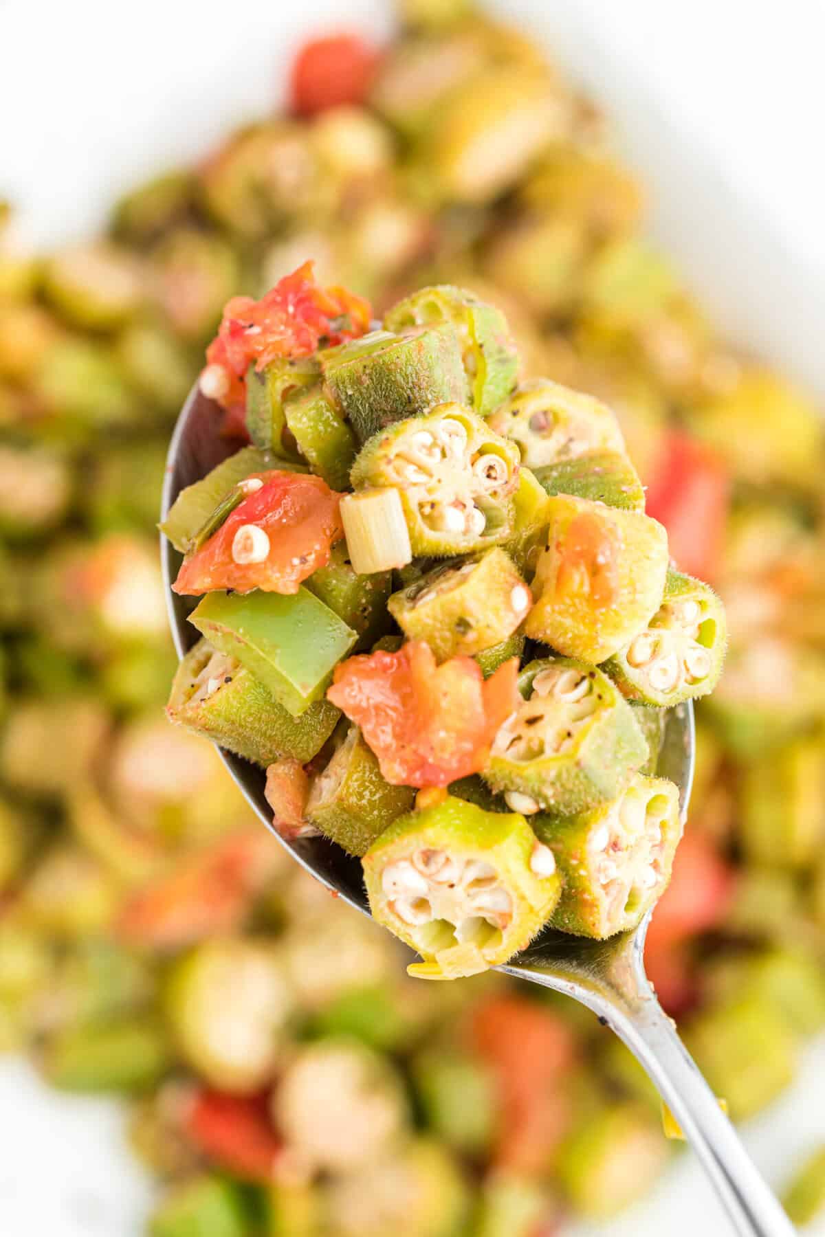Okra and Tomatoes Recipe