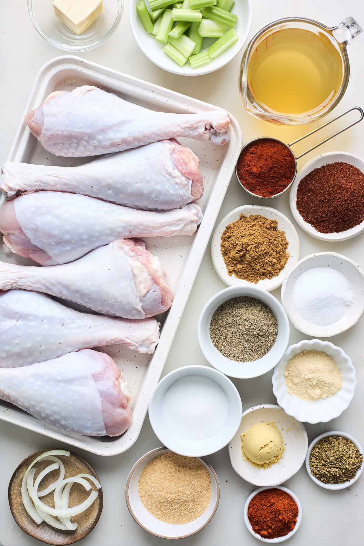 Simple Roasted Turkey Legs {OnePan Recipe} Grandbaby Cakes